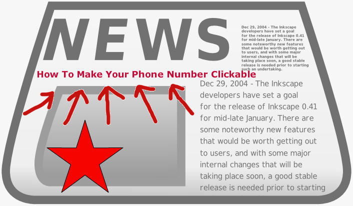 How to Make a Telephone Number Clickable on your website